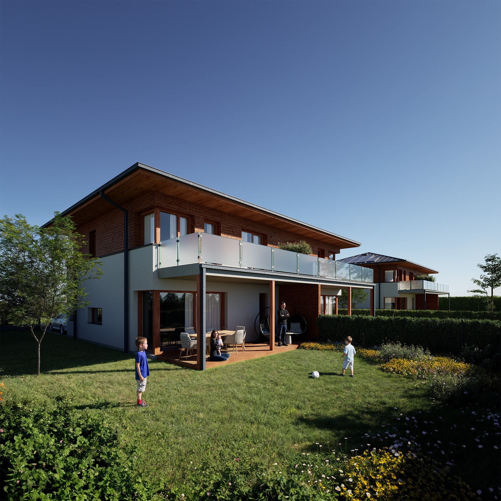 AXDE ATELIER / FAMILY HOUSES
