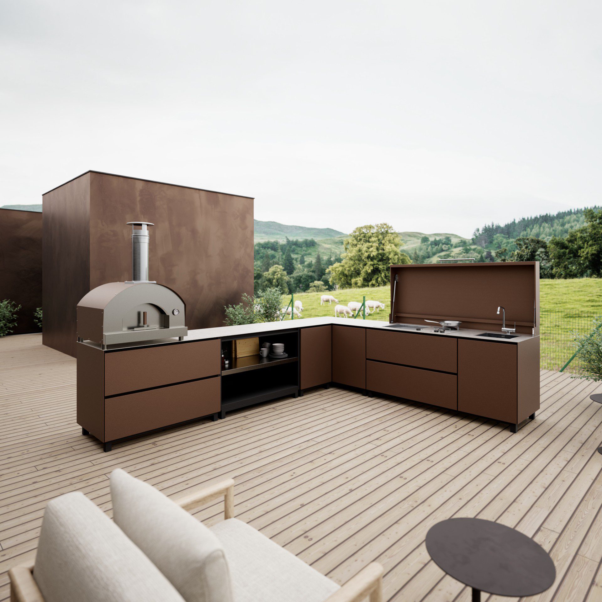 Rossofuoco / Outdoor kitchens