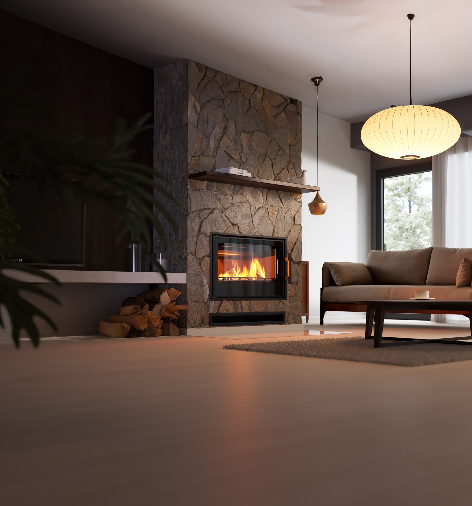 HS FLAMINGO / FIREPLACES