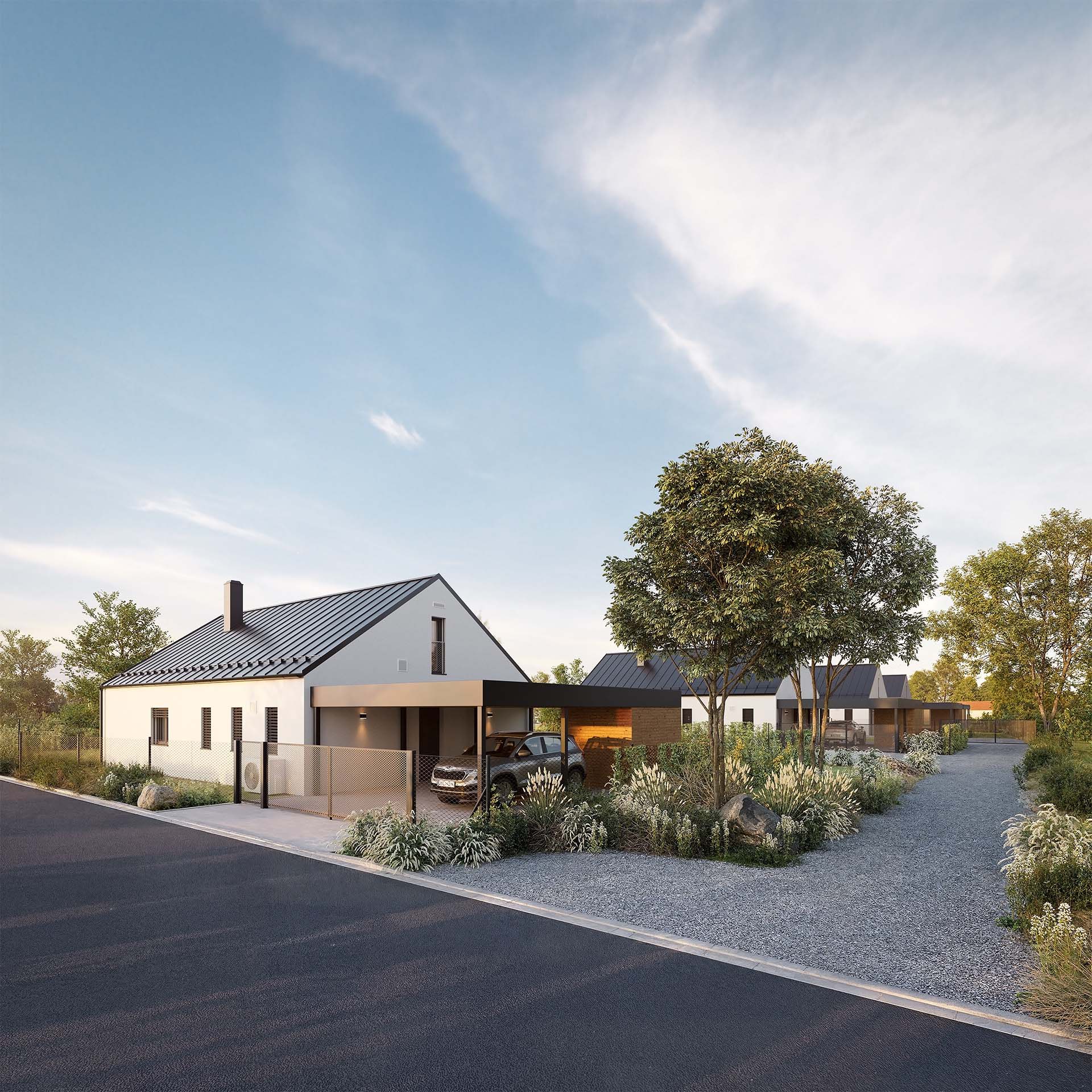 FINO STAVBY / FAMILY HOUSES KOSTELIK
