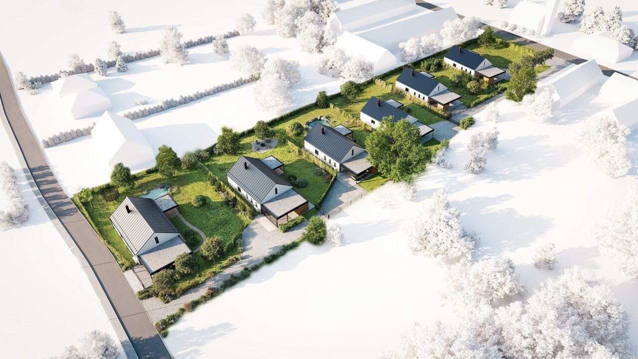 FINO STAVBY / FAMILY HOUSES KOSTELIK